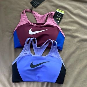 Nike ladies sports bras size M